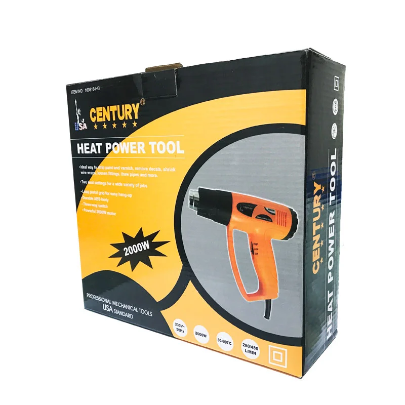 Bộ Máy Sấy Thổi Hơi Nóng 2000W Century - 160818-Hg