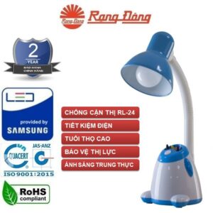 ĐÈN BÀN LED TIẾT KIỆM ĐIỆN RẠNG ĐÔNG CÔNG SUẤT 5W RD-RL-24LED