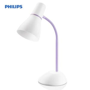 ĐÈN BÀN PHILIPS 71567 PEAR MÀU TÍM DÙNG BÓNG LED 6W