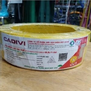 Dây điện đơn Cadivi Cu/PVC CV-1 - 0.6/1KV