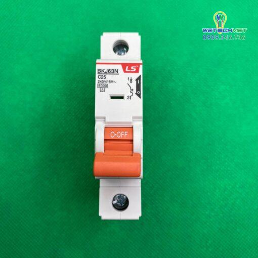 Bkj63N-1P25A Cầu Dao Điện 1P 25A 6Ka Ls