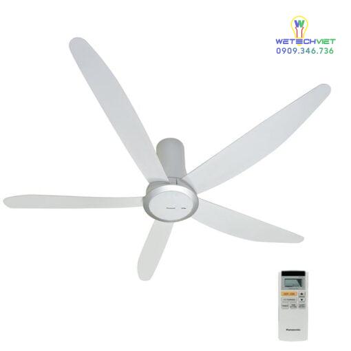 Quat Tran 5 Canh Co Remote Panasonic F 60Tdn 4
