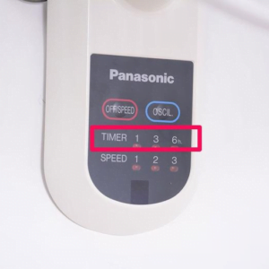 Quat Treo Tuong Mau Xam Co Remote Panasonic F409Mg 2