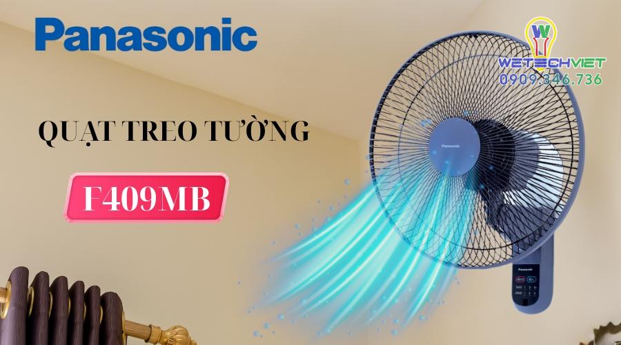 Quạt Treo Tường Màu Xanh Có Remote Panasonic F409Mb 14 Quạt Treo Tường Màu Xanh Có Remote Panasonic F409Mb