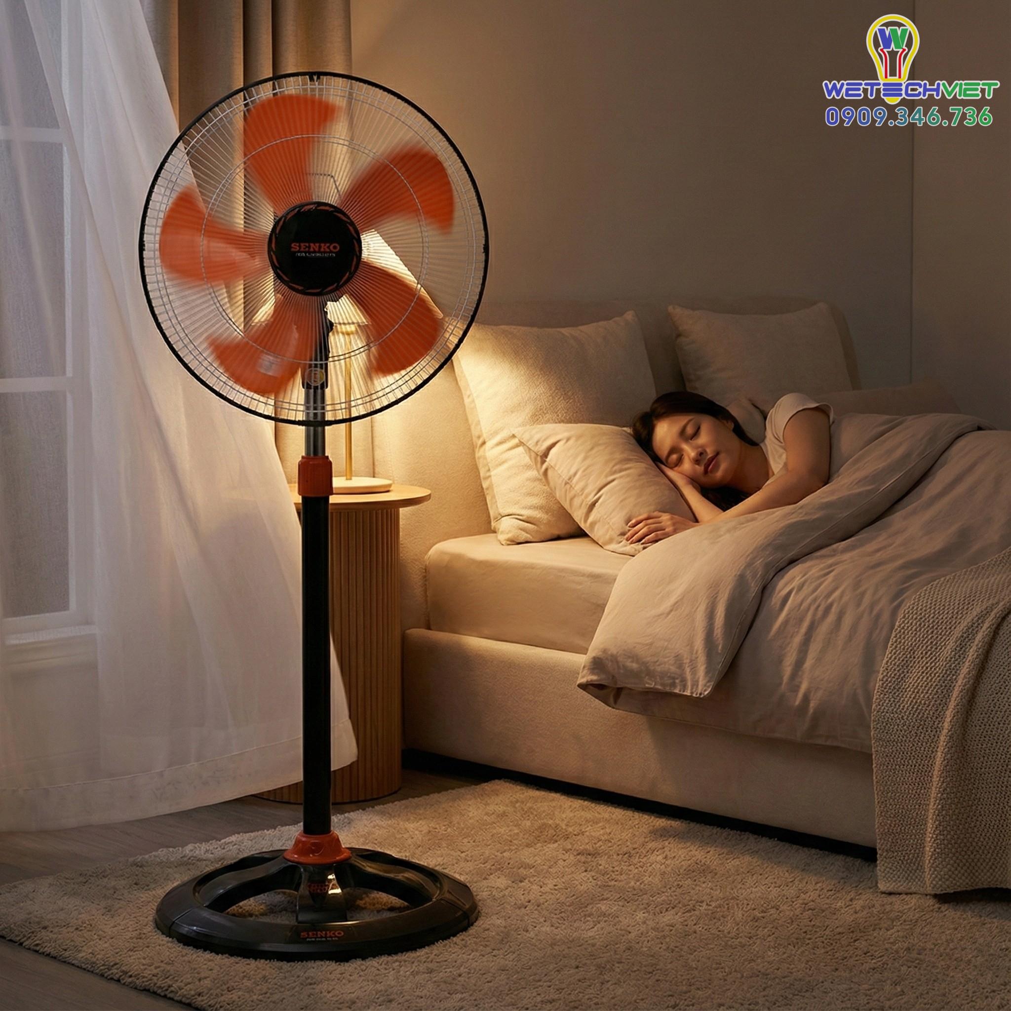 Quạt Đứng Công Nghiệp Senko Dcn1808 - Dòng F25 - 18&Quot; Inches (Lồng Mạ Crom) 20 Quạt Đứng Công Nghiệp Senko Dcn1808