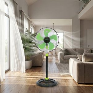 Quạt Đứng Công Nghiệp Senko Dcn1808 - Dòng F25 - 18&Quot; Inches (Lồng Mạ Crom) 16 Quạt Đứng Senko Dcn1808 Có Lưu Lượng Gió Mạnh Mẽ, Làm Mát Hiệu Quả Cho Các Không Gian Rộng Lớn