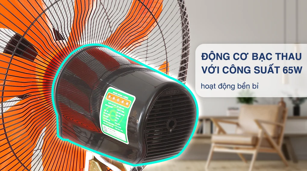 Quạt treo 2 dây công nghiệp Senko TC1622 - Dòng F23 - 16