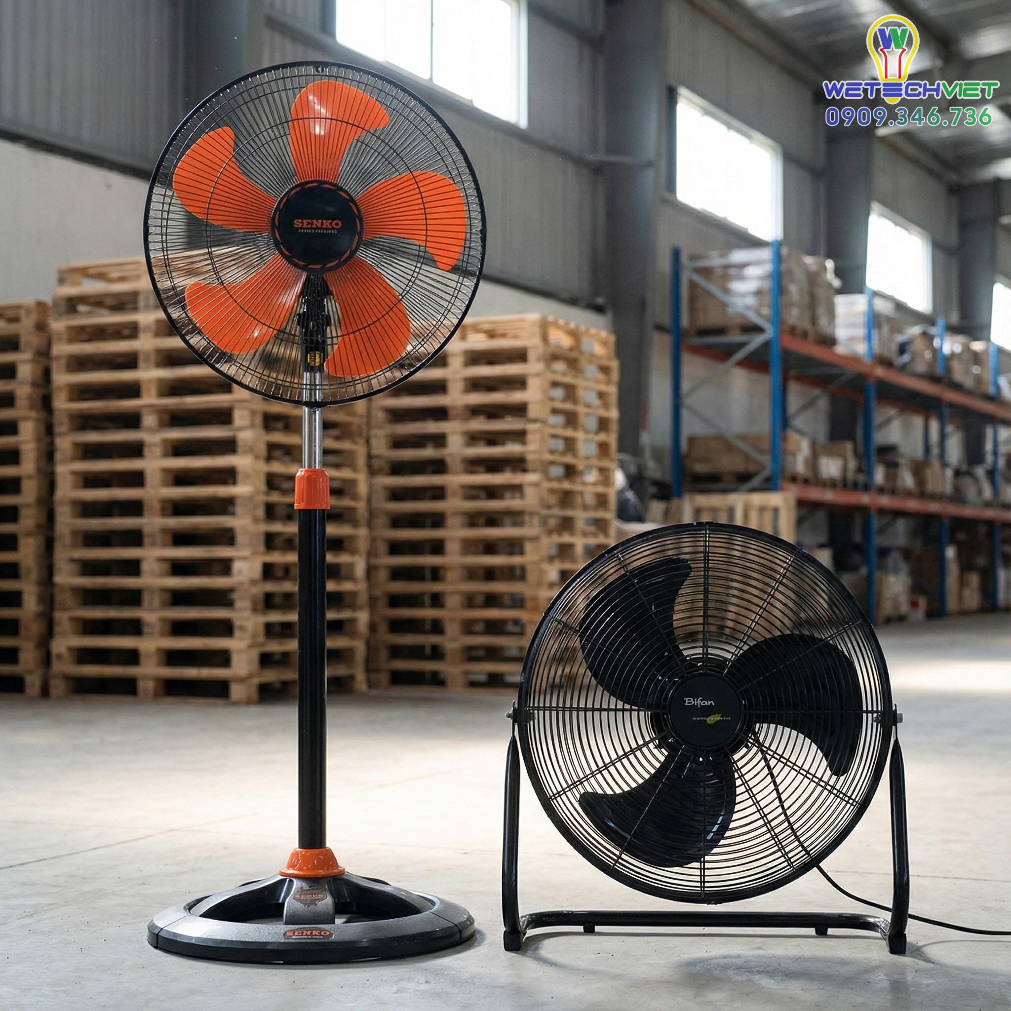 Quạt Đứng Công Nghiệp Senko Dcn1808 - Dòng F25 - 18&Quot; Inches (Lồng Mạ Crom) 22 Quạt Đứng Công Nghiệp Senko Dcn1808