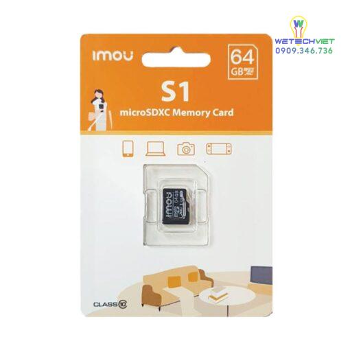 Thẻ Nhớ Micro Sd 64Gb Imou
