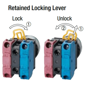 Nut Nhan Nha Phi 22 Co Den 220V Ac Dc Idec Yw1L M2E11Qm3R Mau Do 1No 1Nc 2