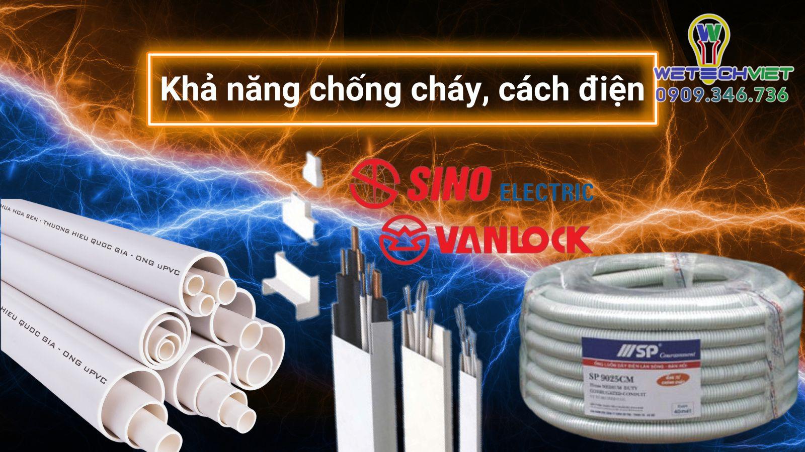 ống luồn dây điện Sino