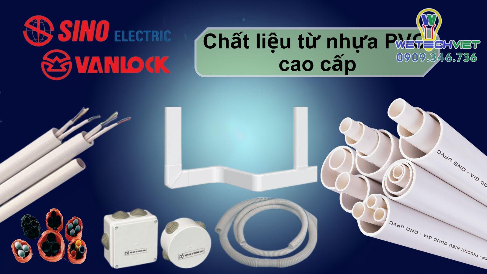 ống luồn dây điện Sino