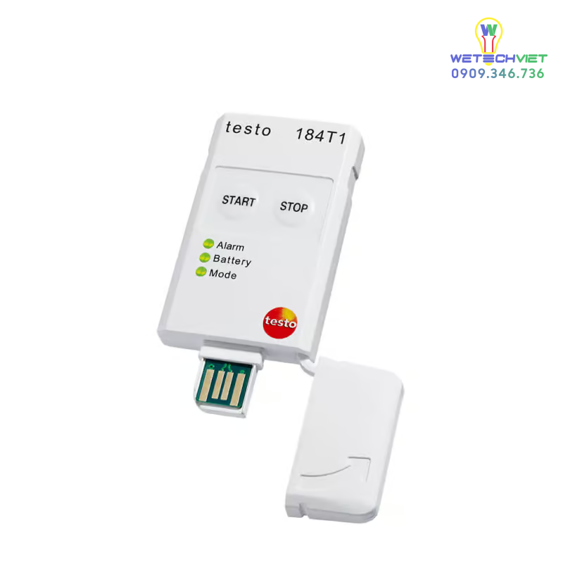 Máy Đo Nhiệt Độ Tự Ghi Testo 184 T1 5 Máy Đo Nhiệt Độ Tự Ghi Testo 184 T1 - Ảnh 3