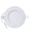 Led Panel Âm Trần Hình Tròn 6W, 3 Chế Độ Màu Điều Khiển Từ Xa Mpe Rpl-6/3C-Rc 2 Rpl-6/3C-Rc