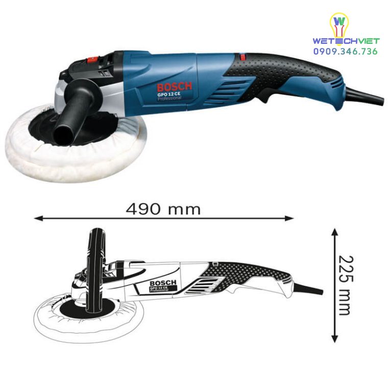 Máy Đánh Bóng Bosch Gpo 12 Ce 4 Máy Đánh Bóng Bosch Gpo 12 Ce - Ảnh 2