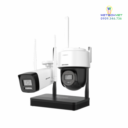 Bộ Kit Camera Ip Wifi 2.0 Megapixel Hikvision Ds-J142I/Nks422W03H