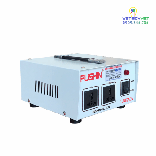 Biến Áp 1 Pha Tự Ngẫu 1.5Kva Fushin 110V/220V - Thông Dụng Bal1P-1.5K11/22 - Hình Ảnh 2