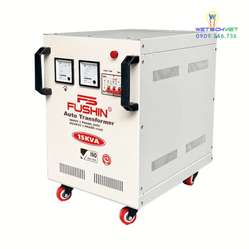 Biến Áp 1 Pha Tự Ngẫu 15Kva Fushin 110V/220V - Thông Dụng Bal1P-15K11/22 - Hình Ảnh 2
