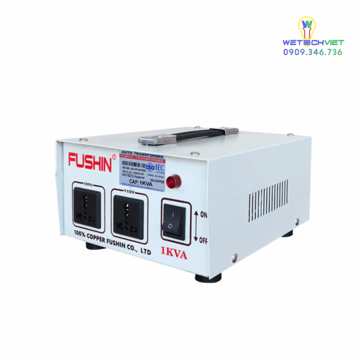 Biến Áp 1 Pha Tự Ngẫu 1Kva Fushin 110V/220V - Dây Đồng Bcu1P-1Kva11/22 - Hình Ảnh 2