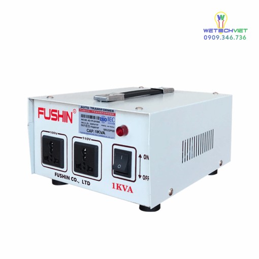 Biến Áp 1 Pha Tự Ngẫu 1Kva Fushin 110V/220V - Thông Dụng Bal1P-1Kva11/22 - Hình Ảnh 2
