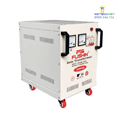 Biến Áp 1 Pha Tự Ngẫu 20Kva Fushin 110V/220V - Dây Đồng Bcu1P-20K11/22 - Hình Ảnh 2
