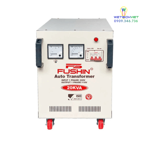 Biến Áp 1 Pha Tự Ngẫu 20Kva Fushin 110V/220V - Thông Dụng Bal1P-20K11/22