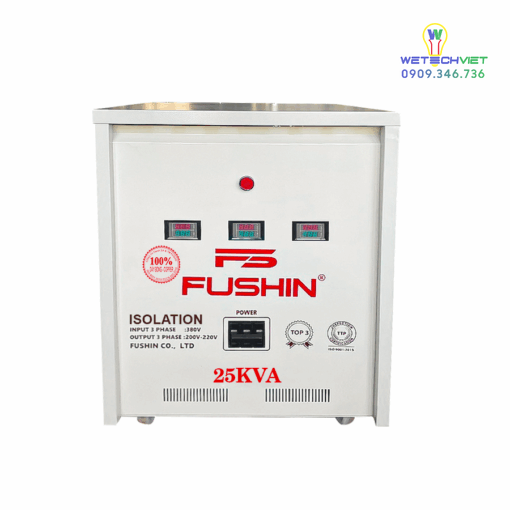 Biến Áp Cách Ly 3 Pha 690V/380V 25Kva - Dây Đồng Fushin S.iicc3P-25K69/38