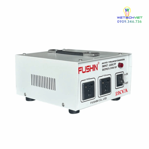 Biến Áp 1 Pha Tự Ngẫu 2Kva Fushin 110V/220V - Thông Dụng Bal1P-2Kva11/22 - Hình Ảnh 2