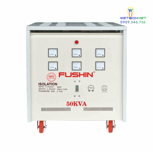 Biến Áp Cách Ly 3 Pha 690V/380V 50Kva - Dây Đồng Fushin S.iicc3P-50K69/38