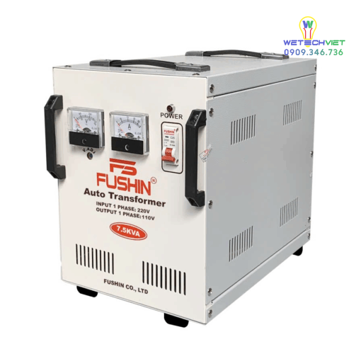 Biến Áp 1 Pha Tự Ngẫu 7.5Kva Fushin 110V/220V - Thông Dụng Bal1P-7.5K11/22