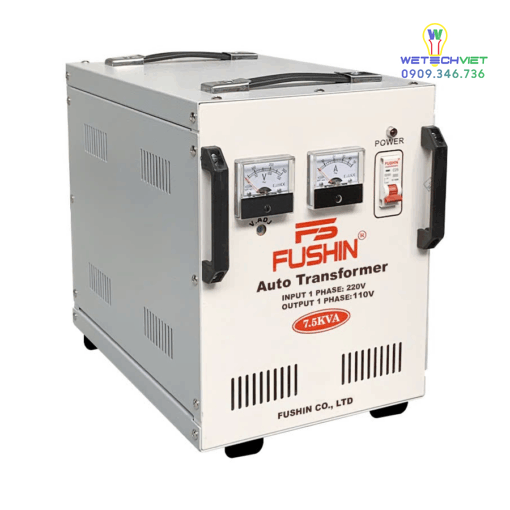 Biến Áp 1 Pha Tự Ngẫu 7.5Kva Fushin 110V/220V - Thông Dụng Bal1P-7.5K11/22 - Hình Ảnh 2