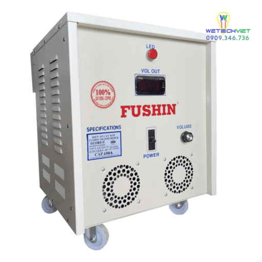 Biến Áp Cắt Xốp 150A Fushin Vào 220V Ra 60V Bcx-150A
