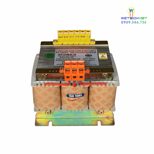 Biến Áp Trần Cách Ly 3 Pha 690V/380V 6Kva Fushin - Thông Dụng Btal2-3P-6K69/38 - Hình Ảnh 2