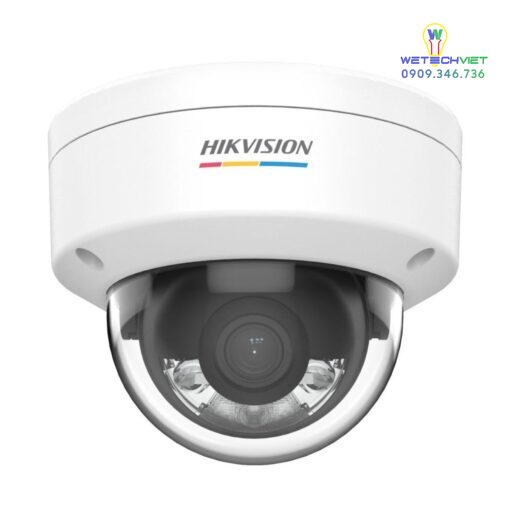 Camera Dome Ip 2Mp Colorvu Hikvision Ds-2Cd1127G2-L Tích Hợp Ánh Sáng Trắng 30M - Hình Ảnh 2
