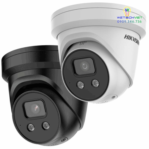 Camera Ip Acusense Dome 4Mp Hikvision Ds-2Cd2346G2-Isu/Sl