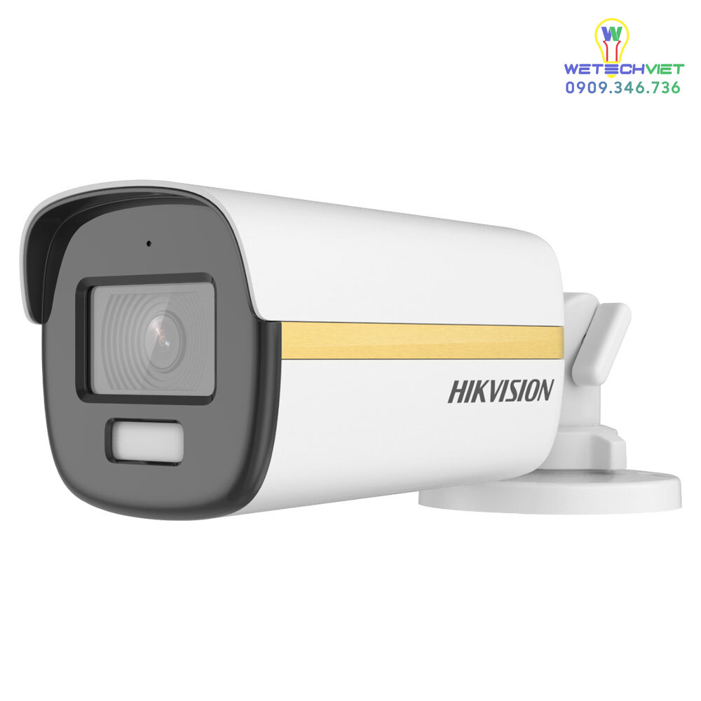 Camera Hdtvi Colorvu 2Mp Hikvision Ds-2Ce12Df3T-Fs 6 Ds-2Ce12Df3T-Fs