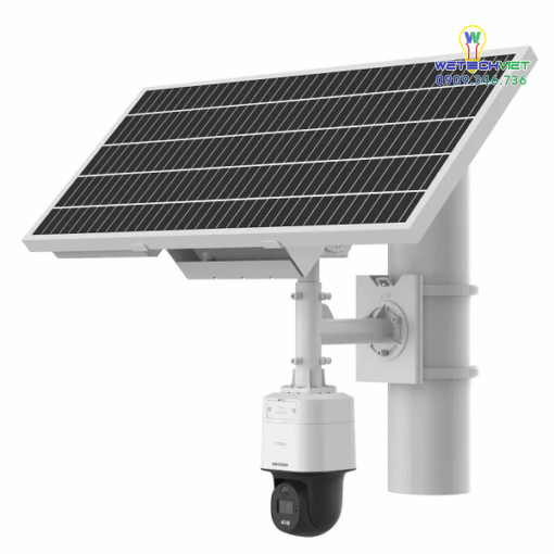 Camera Ip Colorvu 4G Năng Lượng Mặt Trời 4.0 Megapixel Hikvision Ds-2Xs3Q47G1-Ldh/4G/C18S40