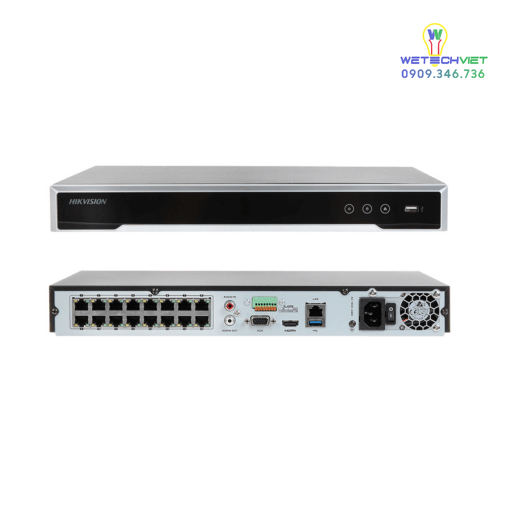 Đầu Ghi Hình Ip 16 Kênh Hikvision Ds-7616Ni-K2/16P