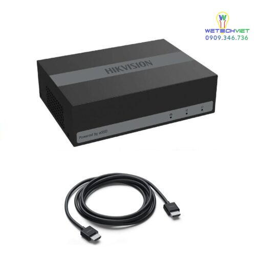Đầu Ghi Hình Edvr 4 Kênh Hikvision Ds-E04Hghi-E – Tích Hợp Ổ Cứng Essd 1Tb - Hình Ảnh 2