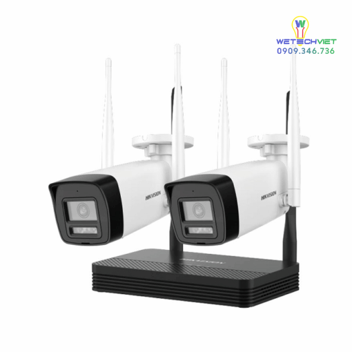 Bộ Kit Camera Ip Wifi 4.0 Megapixel Hikvision Ds-J142I/Nks424W0H