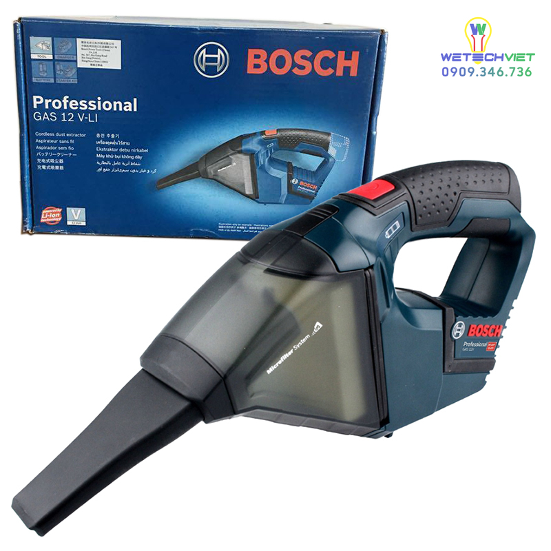 Máy Hút Bụi Dùng Pin Bosch Gas 12 V-Li (Solo) 5 Máy Hút Bụi Dùng Pin Bosch Gas 12 V-Li (Solo)