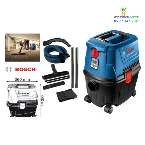 Máy Hút Bụi Bosch Gas 15 - Hình Ảnh 2