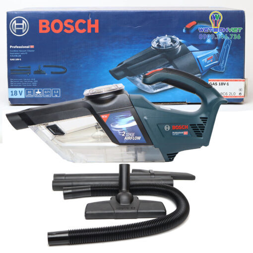 Máy Hút Bụi Dùng Pin Bosch Gas 18V-1 (Solo)