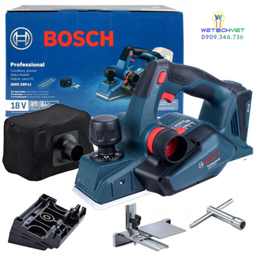 Máy Bào Dùng Pin Bosch Gho 185-Li (Solo)