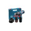 Máy khoan động lực dùng pin Bosch GSB 120-LI GEN II (1 pin + sạc 3 chấu + phụ kiện)