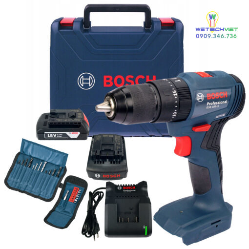 Máy Khoan Động Lực Dùng Pin Bosch Gsb 185-Li - Hình Ảnh 2