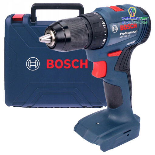Máy Khoan Vặn Vít Dùng Pin Bosch Gsr 185-Li (Solo)