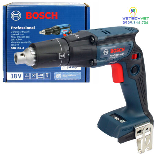 Máy Bắt Vít Thạch Cao Dùng Pin Bosch Gtb 185-Li (Solo) - Hình Ảnh 2
