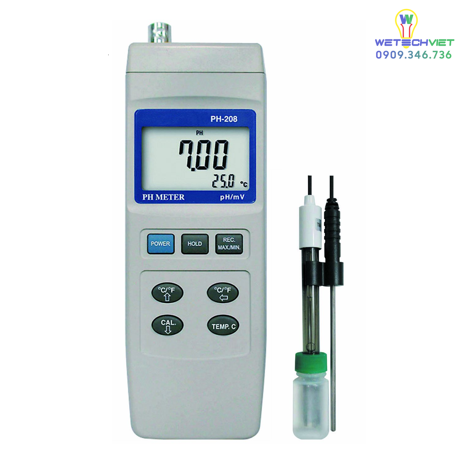 Máy Đo Ph Lutron Ph-208 6 Ph-208