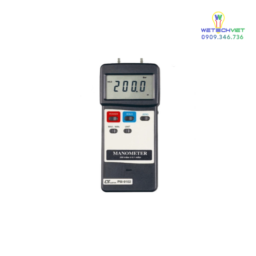 Máy Đo Áp Suất Chênh Lệch Lutron Pm-9102